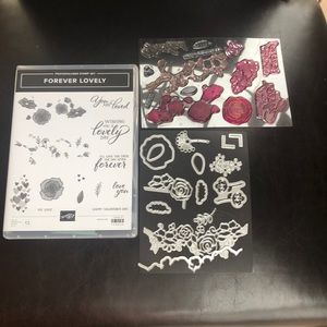 Forever Lovely stamp set & Dies